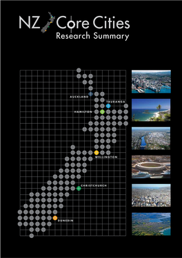 MBIE NZ Core Cities Research Summary