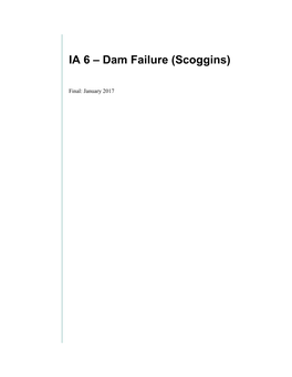 Dam Failure (Scoggins)