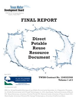 Direct Potable Reuse Resource Document