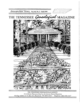 The Tennessee Magazine