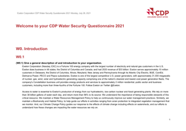 2020 CDP Water Response