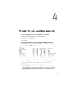 Answers to Even-Numbered Exercises