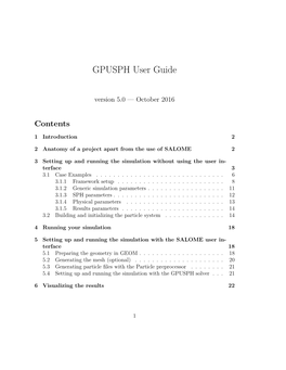 GPUSPH User Guide