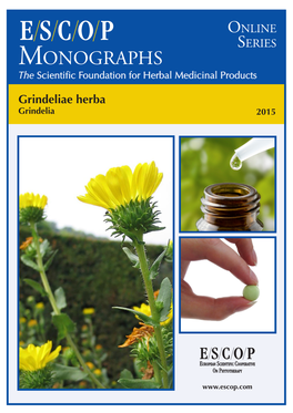 Grindeliae Herba Grindelia 2015