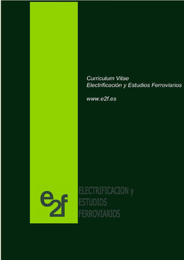 Electrificación Y Estudios Ferroviarios Sl