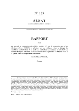 Rapport Carte Du Combattant