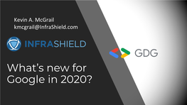 What's New for Google in 2020?