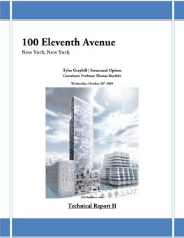 100 Eleventh Avenue New York, New York