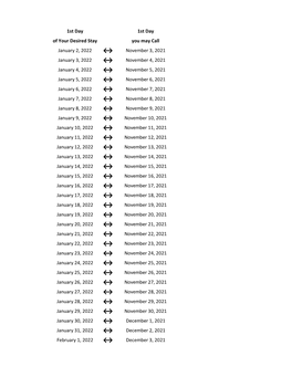 Flex Dates.Xlsx