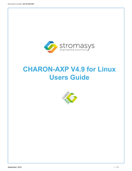 CHARON-AXP V4.9 for Linux Users Guide