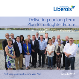 Delivering Our Long-Term Plan for a Brighter Future