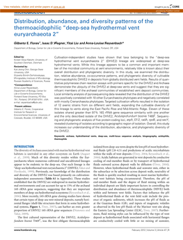 Deep-Sea Hydrothermal Vent Euryarchaeota 2”