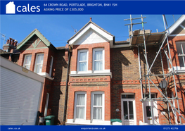 Cales ASKING PRICE of £305,000