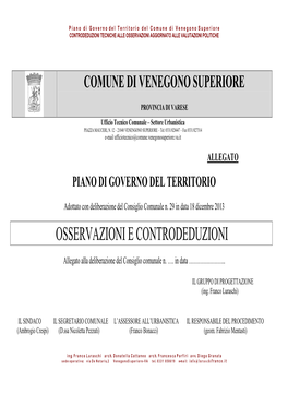 Controdeduzioni Politiche 29.04