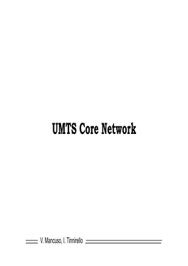 UMTS Core Network