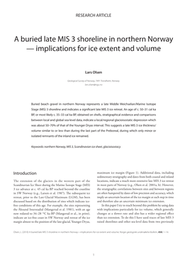 Implications for Ice Extent and Volume