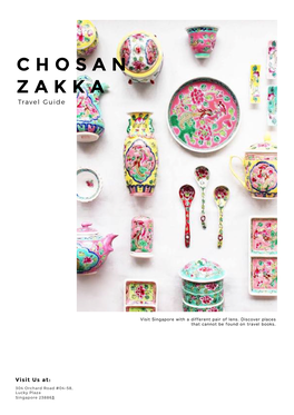 Chosan Zakka Peranakan Travel Guide