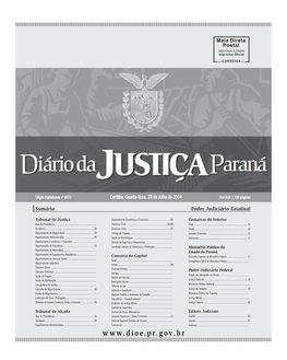 Poder Judiciário Estadual