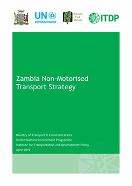 Zambia Non-Motorised Transport Strategy