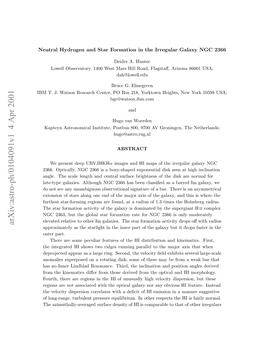 Arxiv:Astro-Ph/0104091V1 4 Apr 2001 B .J Asnrsac Etr Obx28 Okonheight Yorktown 218, Box PO Center, Research Watson J