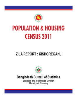 POPULATION & HOUSING CENSUS 2011 -..:: Bangladesh Bureau Of