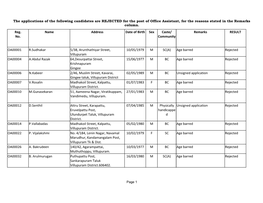 Age Barred Rejected OA00004 A.Abdul Razak 15