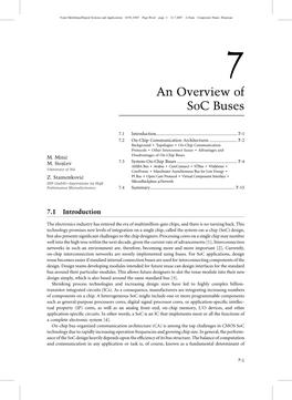 An Overview of Soc Buses