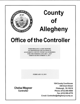 LERTA Evaluations Published by Economic Development Do Not Enable Readers to Easily Assess Whether Each Tax Subsidy Provided a Net Economic Benefit to the County 15