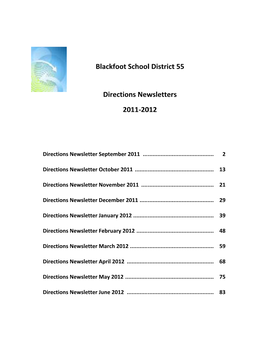 B Blackfoo Directi 2 T School Ions New 2011-20 L District Wsletter 012 T 55 Rs