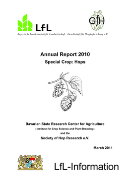 Plant Protection in Hops