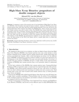 Arxiv:1901.06939V2 [Astro-Ph.HE] 25 Jan 2019 a Single Object, Possibly Resembling a Thorne-Zytkow Star