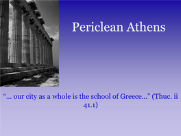 Periclean Athens