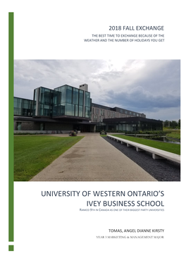 University of Western Ontario's Ivey Business