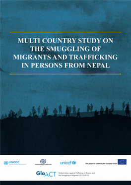 UNODC Multi-Country Study on Trafficking in Persons and Smuggling of Migrants from Nepal