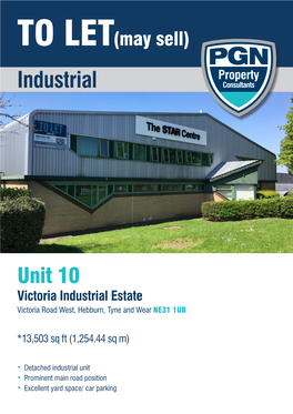 Victoria Industrial Estate Victoria Road West, Hebburn, Tyne and Wear NE31 1UB
