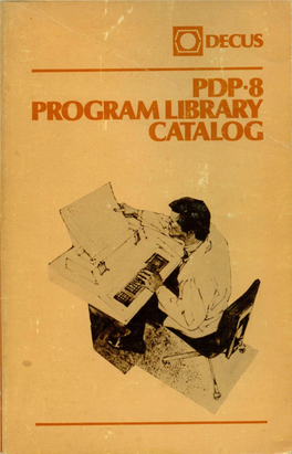 PDP-A RAM LIBRARY PROG