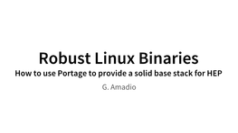 Robust Linux Binaries.Pdf