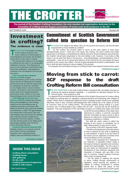 Investment in Crofting?