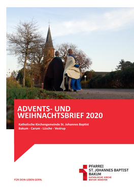 ADVENTS- UND WEIHNACHTSBRIEF 2020 Katholische Kirchengemeinde St