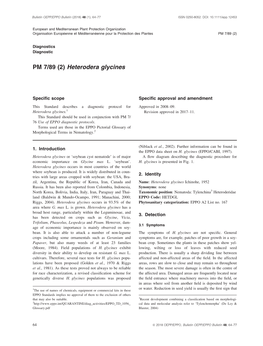 Heterodera Glycines