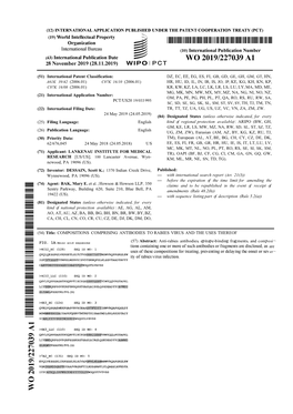 International Patent Classification: KR, KW, KZ, LA, LC, LK, LR, LS, LU