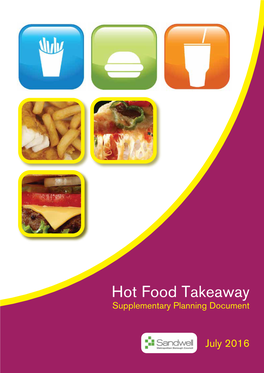 Hot Food Takeaway Supplementary Planning Document