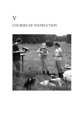 Courses of Instruction First-Year Seminars