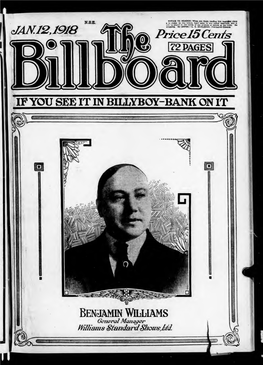 The Billboard 1918-01-12