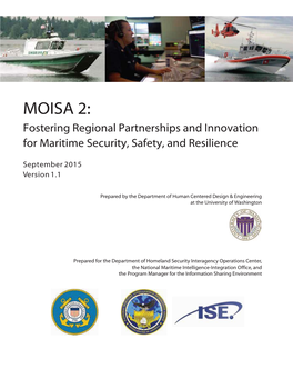 MOISA 2: Fostering Regional Partnerships and Innovation for Maritime Security, Safety, and Resilience