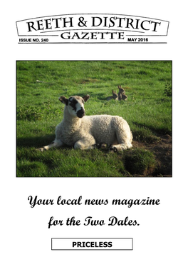 Your Local News Magazine for the Two Dales