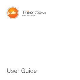 Palm Treo 700Wx Smartphone User Guide