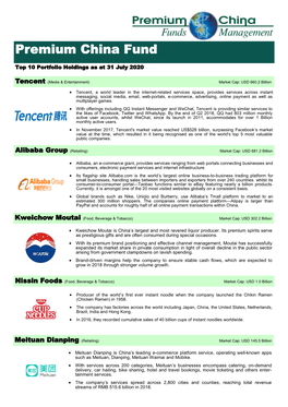 Premium China Funds Management