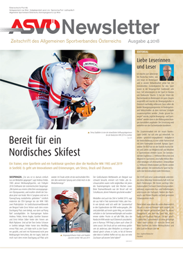 Bereit Für Ein Nordisches Skifest