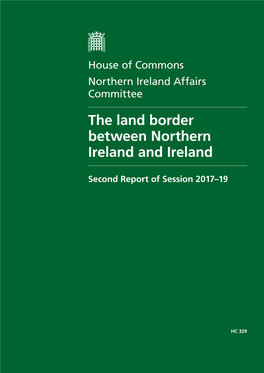 The Land Border Between Northern Ireland and Ireland